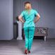 Женская медицинская блуза Avicenna салатовая, 44