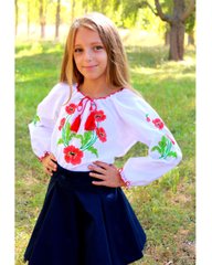 Детская вышитая блузка "Маричка", 104 (рост)