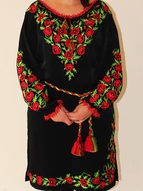 Женское вышитое платье "Эксклюзив", 54