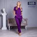 Жіночий медичний костюм Avicenna фіолетовий, 46