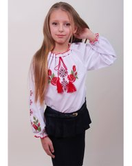Дитяча вишита блуза "Зоряна", 104 (ріст)