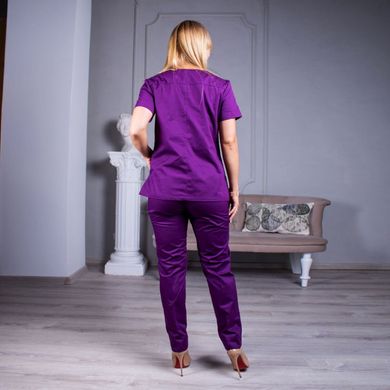 Жіночі медичні штани Avicenna фіолетові, 46