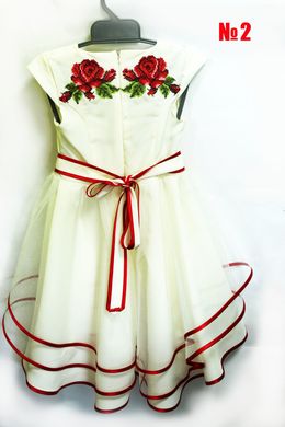 Детское вышитое платье "Мальвина" с вышивкой "Зоряна", 116 (рост)