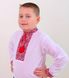 Вышиванка детская для мальчика "Федор" с Красной вышивкой, 86 (рост)
