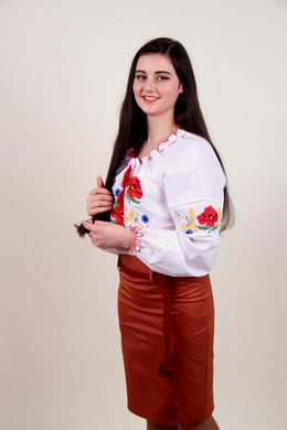 Жіноча вишита блуза "Тамара", 140 (ріст)