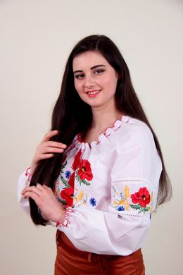 Женская вышитая блуза "Тамара", 140 (рост)