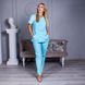 Жіночий медичний костюм Avicenna блакитний, 44