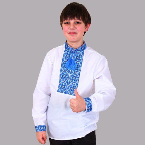 Вишиванка дитяча для хлопчика "Тимофій" №1, 140 (ріст)