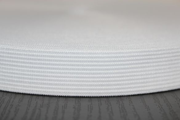 Эластичная лента, резинка белая, 2 см. Козачок-ТМ (Украина)